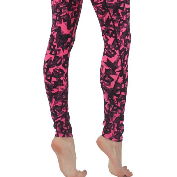 Yoga pants workout leggings mesh PF3029 - Picture 3 of 4